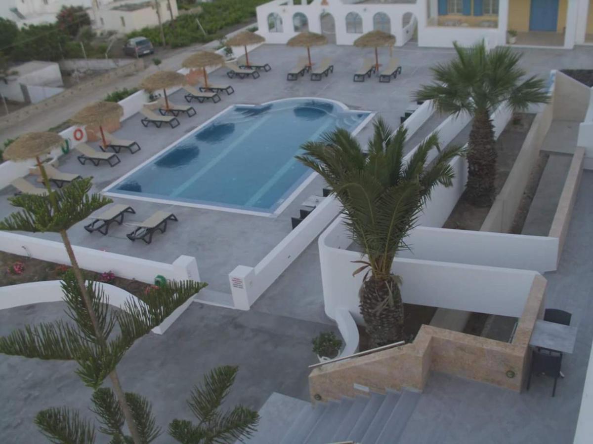 Nikos Hotel Karterádos Eksteriør bilde