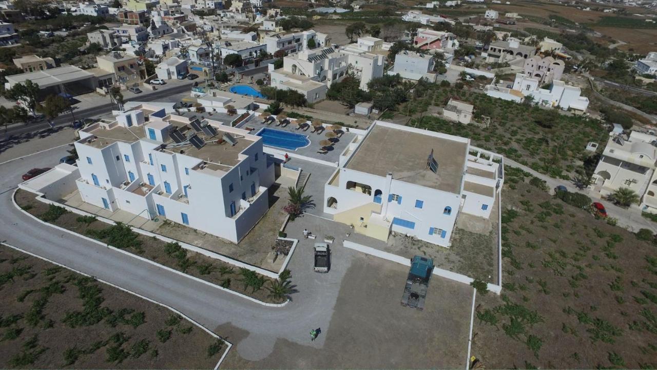 Nikos Hotel Karterádos Eksteriør bilde