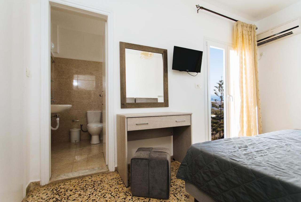 Nikos Hotel Karterádos Eksteriør bilde