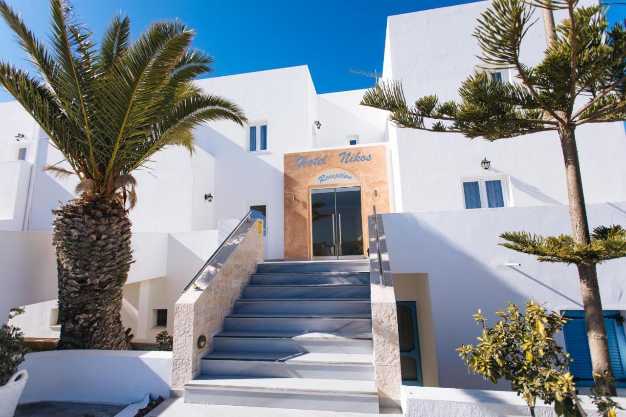 Nikos Hotel Karterádos Eksteriør bilde