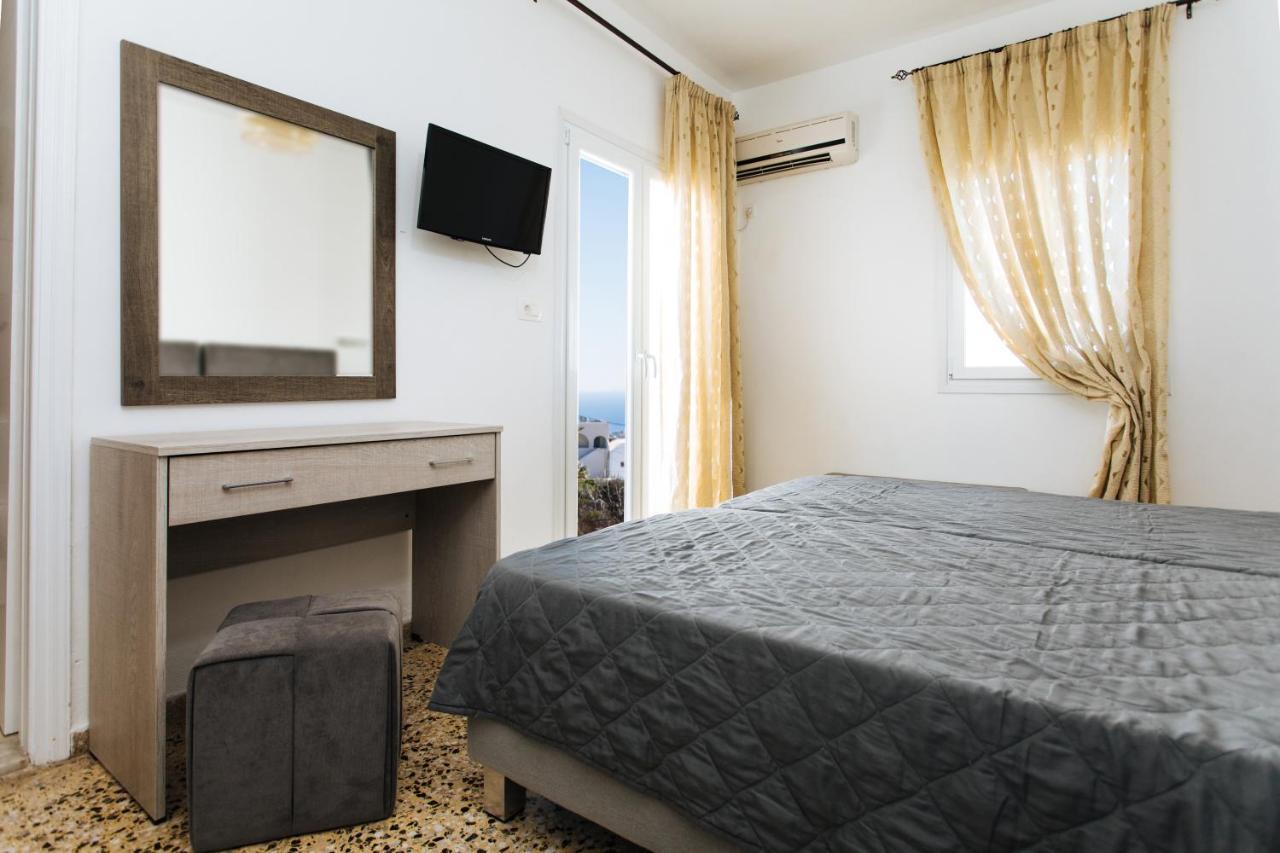 Nikos Hotel Karterádos Eksteriør bilde