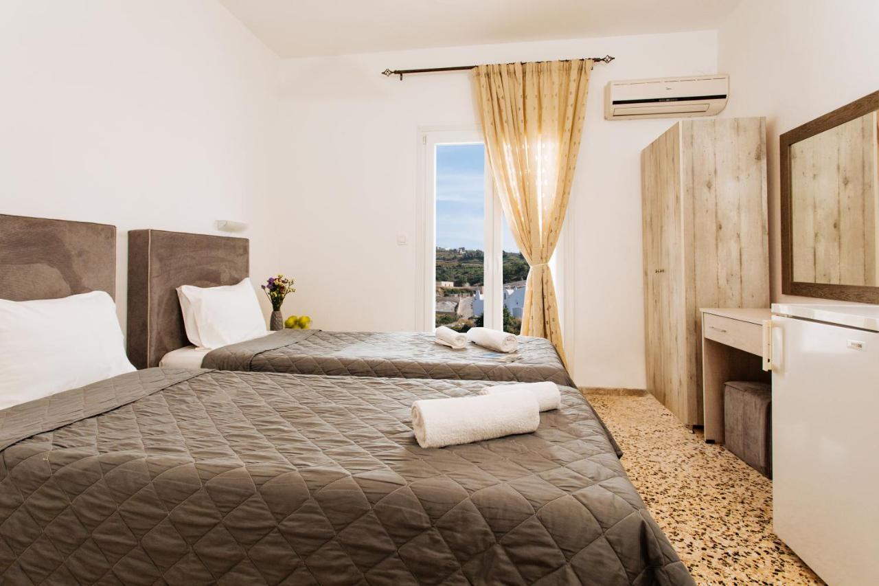 Nikos Hotel Karterádos Eksteriør bilde