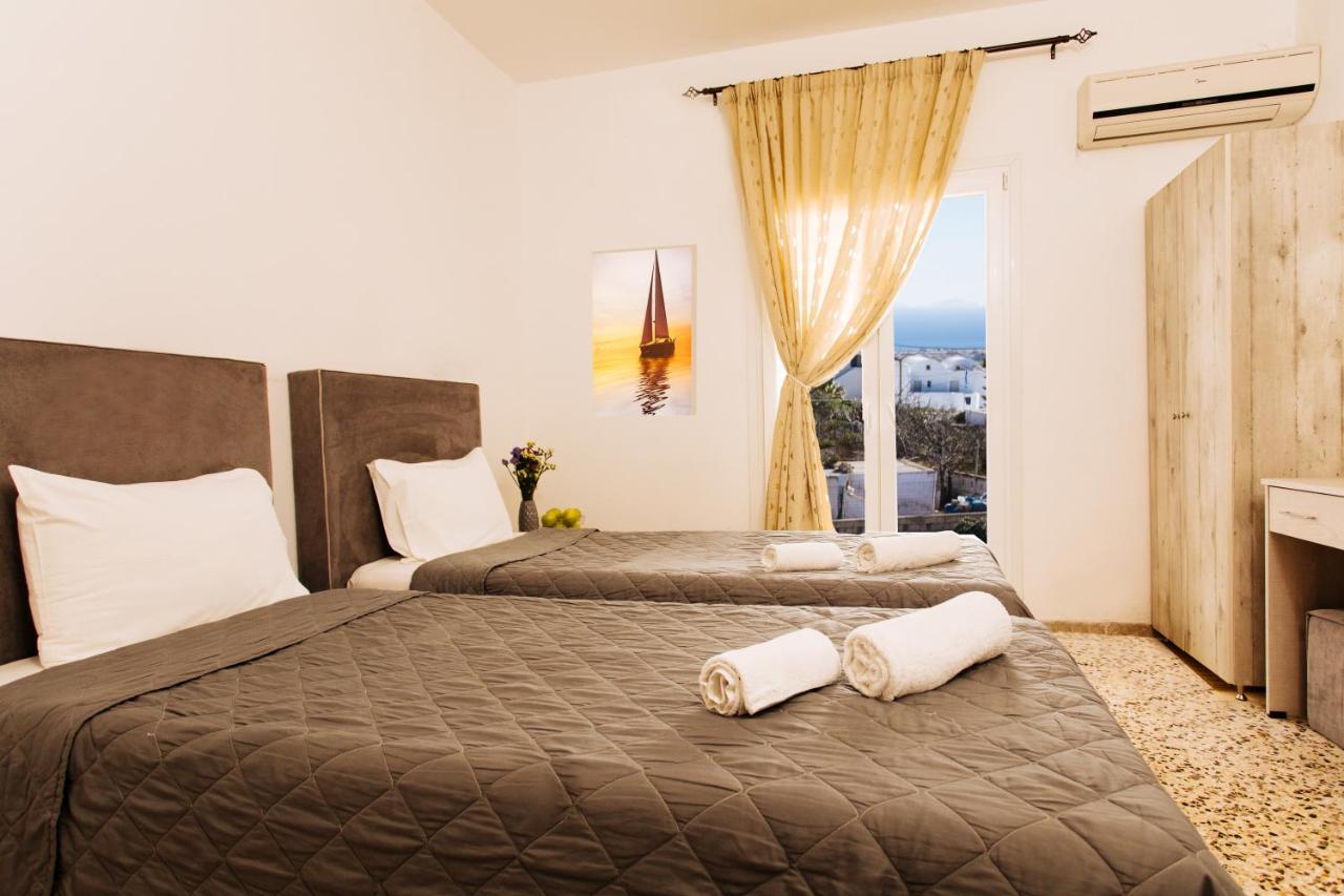 Nikos Hotel Karterádos Eksteriør bilde