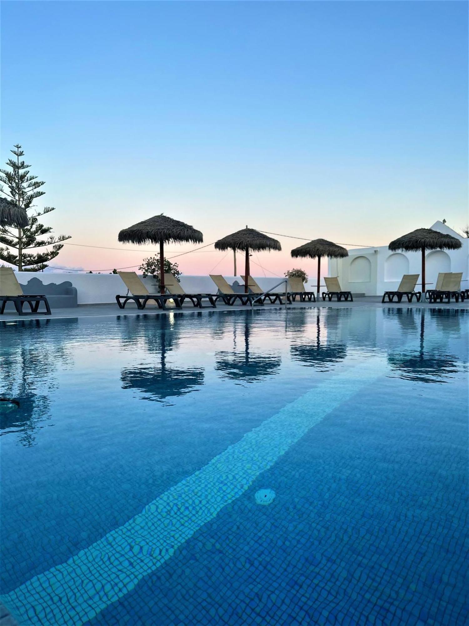 Nikos Hotel Karterádos Eksteriør bilde