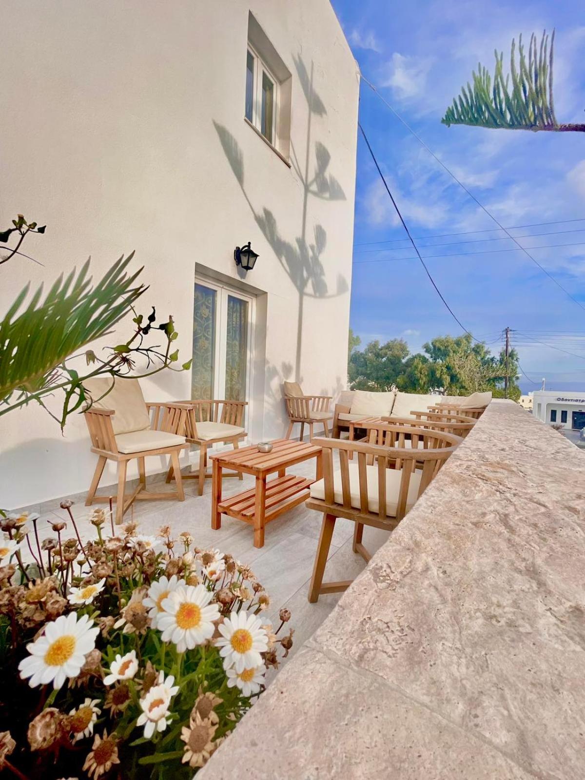 Nikos Hotel Karterádos Eksteriør bilde
