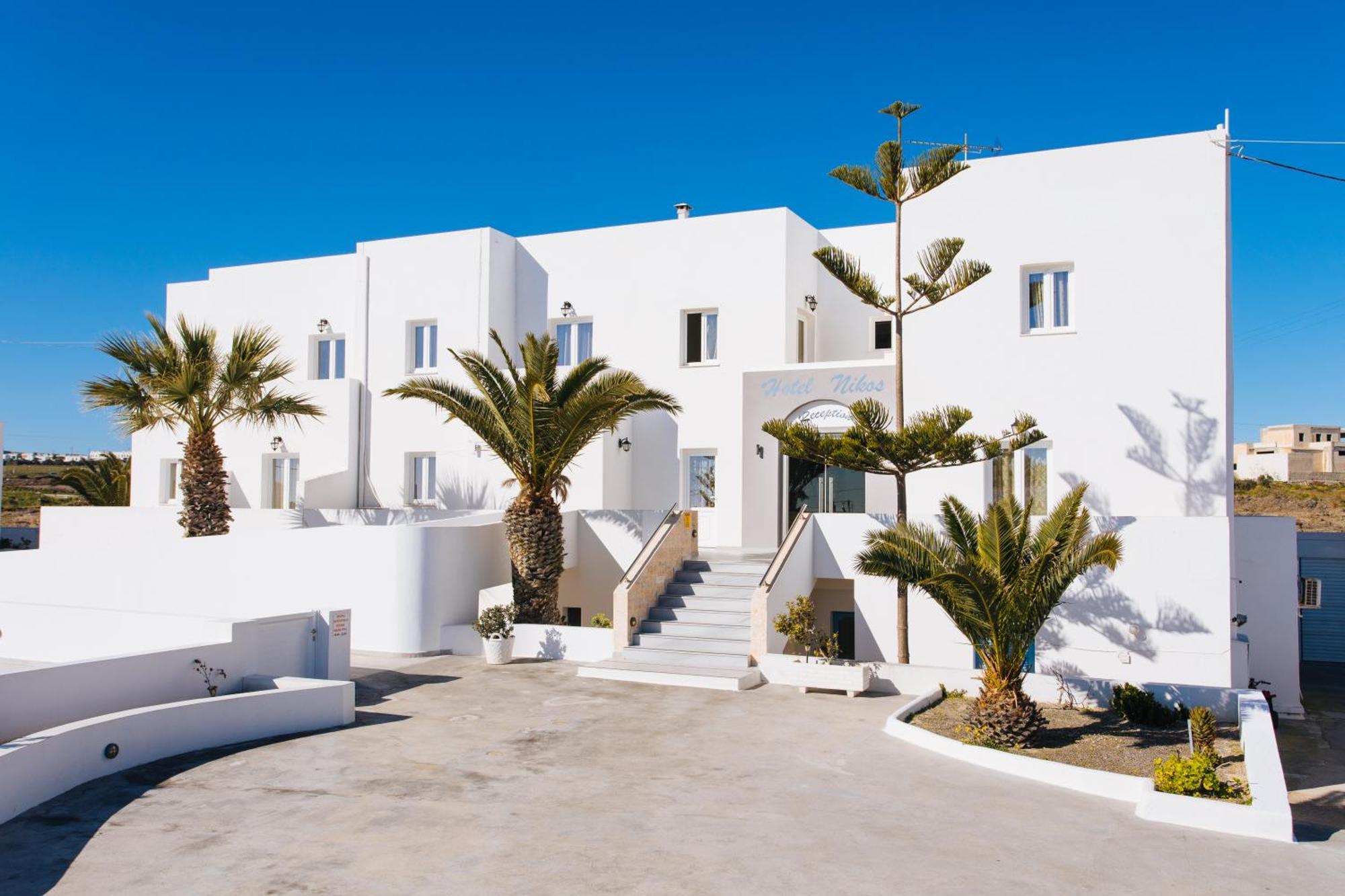 Nikos Hotel Karterádos Eksteriør bilde